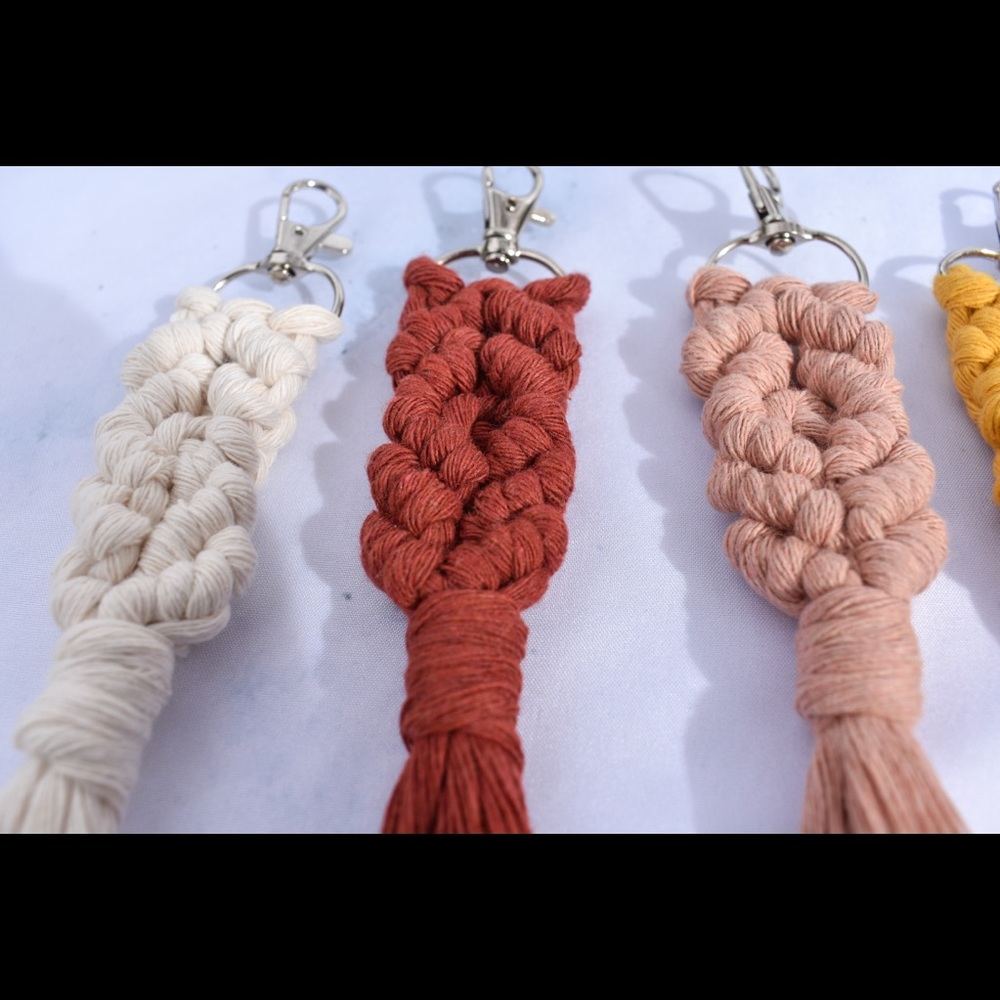Keychains macramé keychains - Picture 3 of 7